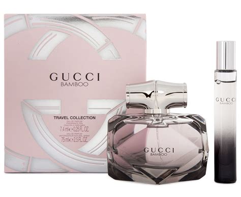 gucci travel perfume set|gucci bamboo perfume travel collection.